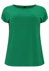 T-shirt cap sleeves DOLCE - green - #4