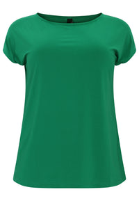 T-shirt cap sleeves DOLCE - green - #4