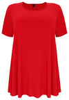 Tunic wide bottom DOLCE - red - #4