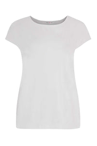 T-shirt cap sleeves COTTON - white - #4