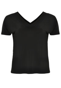 T-shirt v-neck DOLCE - black - #3