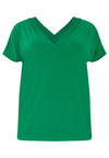 T-shirt v-neck DOLCE - green - #4