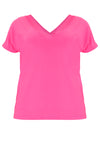 T-shirt v-neck DOLCE - pink - #4
