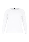 Tunic tight fit COTTON - white - #4