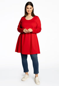Tunic wide bottom DOLCE - red - #2