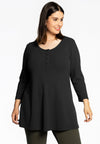 Tunic flare DIAGONAL - black - #1