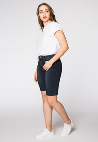 Jeans bermuda - dark indigo - #4