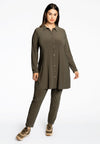 Pencil trousers DOLCE - green