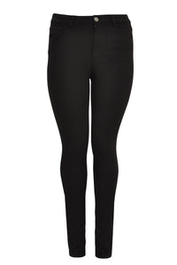 Shaping skinny jeans 5p LONG - black - #4