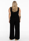 Very wide trousers DOLCE - black