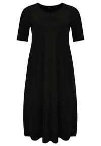 Maxi dress wide DOLCE - black - #4