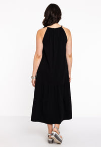 Dress COTTON - black - #3