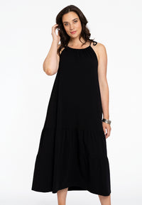 Dress COTTON - black - #1