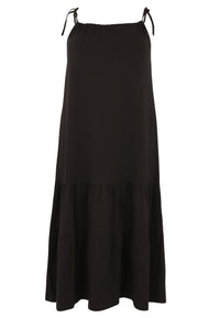 Dress COTTON - black - #4