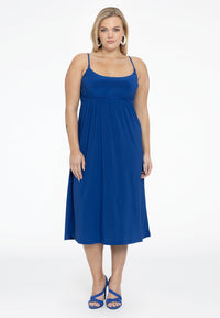 Dress spaghetti elastic waist DOLCE - indigo - #2