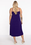 Dress spaghetti elastic waist DOLCE - purple - #3