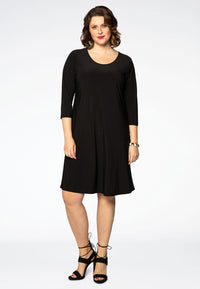 Dress A-line DOLCE - black - #2