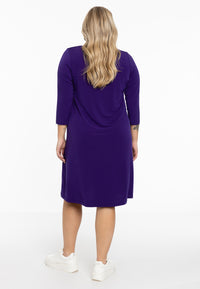 Dress A-line DOLCE - purple - #3