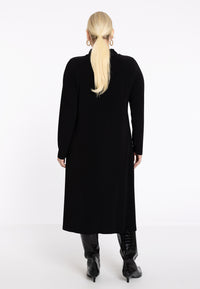 Dress mid calf turtleneck DOLCE - black - #3