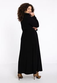 Dress full length turtleneck DOLCE - black - #3