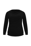 Tunic asymmetric pleats DOLCE - black - #3