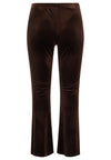 Pantalon bootcut VELVET - brown - #3
