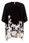 Tunic square BOUQUET - black - #4