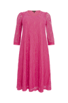 Dress A-line LACE - pink - #4