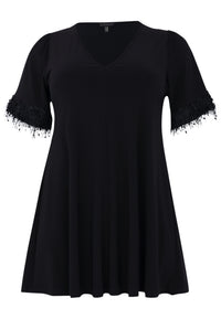 Tunic wide bottom party DOLCE - black - #4