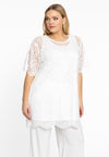 Shirt Tee LACE - ecru - #2
