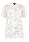 Shirt Tee LACE - ecru - #3