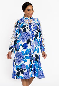 Dress lace SILVERLING - purple - #1