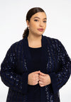 Cardigan ONDA - blue