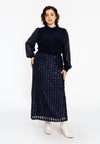 Blouse onda - blauw