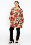 Tuniek wide bottom papavero - Rood