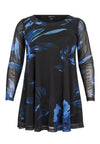 Tuniek wide bottom valentine - blauw