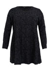 Tunic wide bottom DUSK - black - #4
