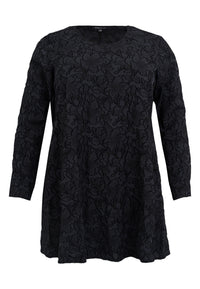 Tunic wide bottom DUSK - black - #4
