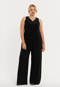 Trousers loose ECO VERO - black - #1