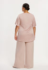 Trousers loose ECO VERO - light brown - #3