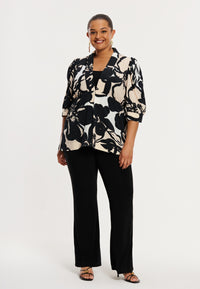 Jacket puffsleeve OMBRE - ecru - #2