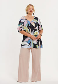 Tunic flare PASTEL SKY - black - #1