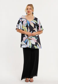 Tunic flare PASTEL SKY - black - #3