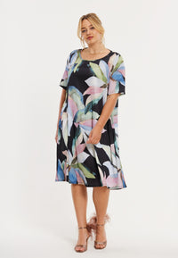 Dress swing PASTEL SKY - black - #2