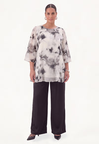 Tunic relaxed ETHEREAL - ecru - #1