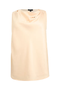 Singlet waterfall SATIN - pink - #1