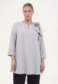 Tunic PINSTRIPE - grey - #2