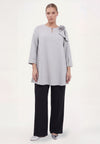 Tunic PINSTRIPE - grey - #1