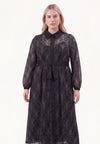 Maxi dress SILVER LUX - black