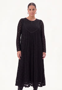Maxi dress DENTEL - black - #2
